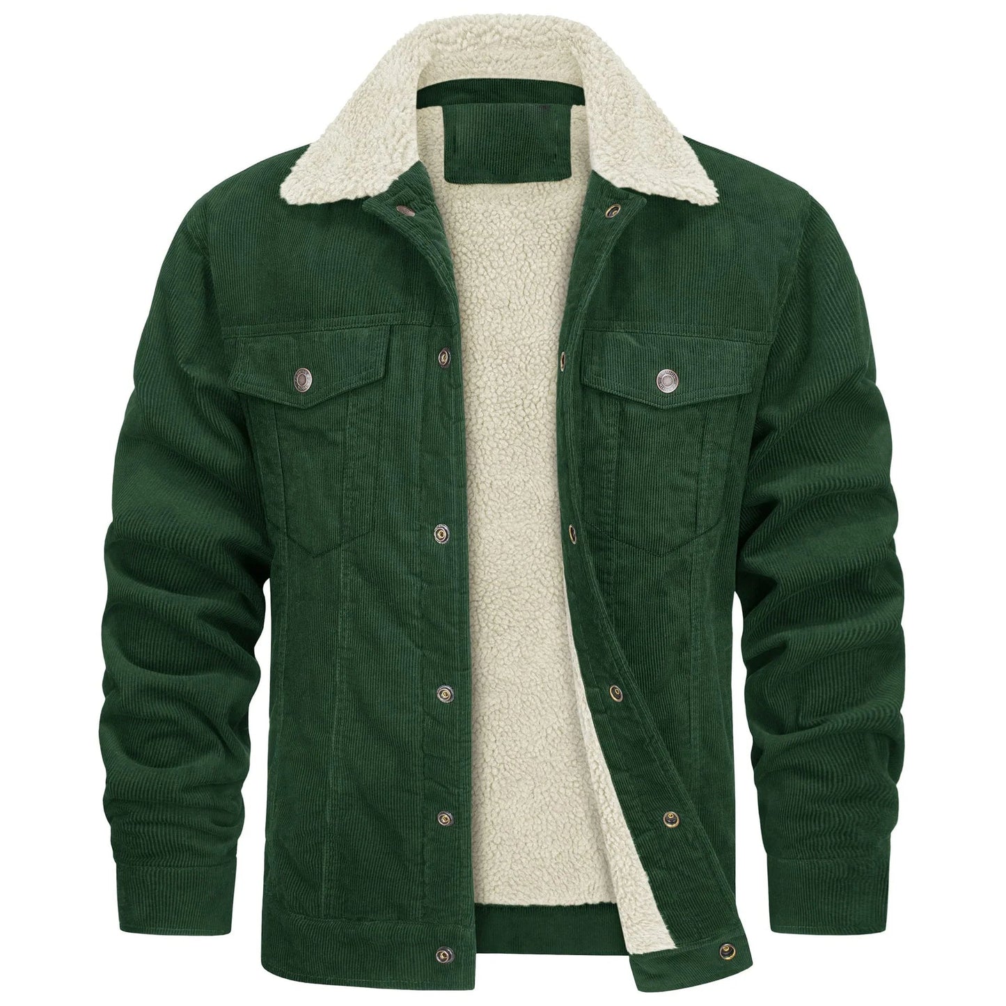 Men's Classic Fleece Lined Corduroy Jacket