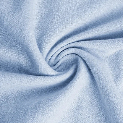 Men's Casual 100% Cotton Long-Sleeve Shirt