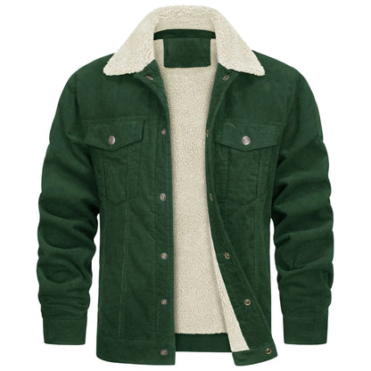 Men's Classic Fleece Lined Corduroy Jacket